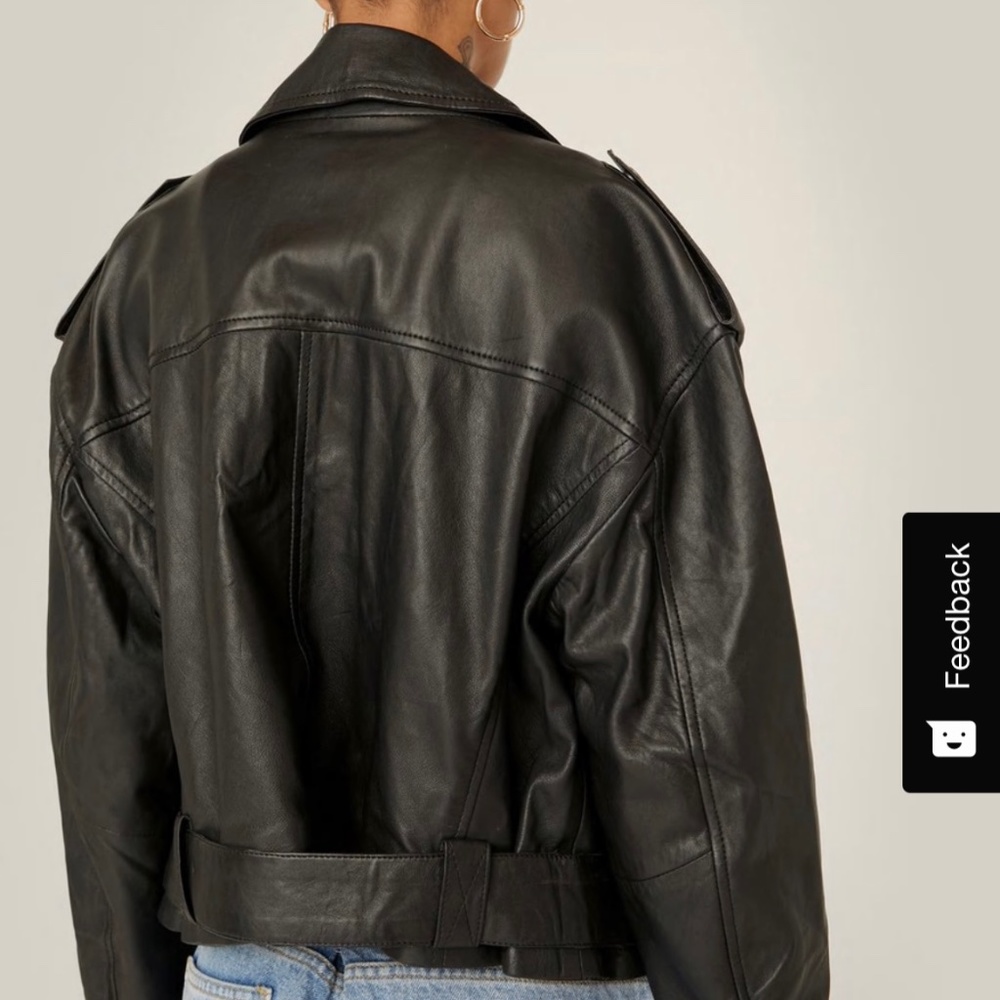 Real leather jacket - Picture 6 of 14